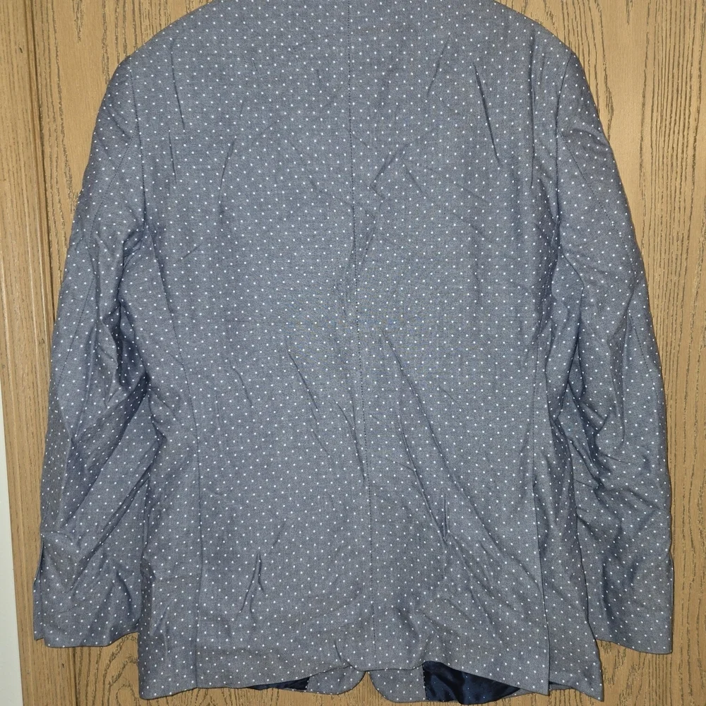Tommy Hilfiger Blue Blazer with White Dots